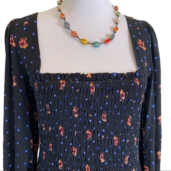 NWT Free People mini floral dress - Picture 2 of 15